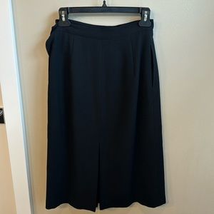 The Limited Women’s Wool Black Skirt Size 8 Vintage Cassidy Pencil Skirt